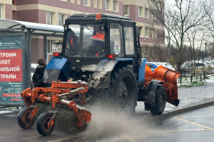 Первый снег осени 2024 года